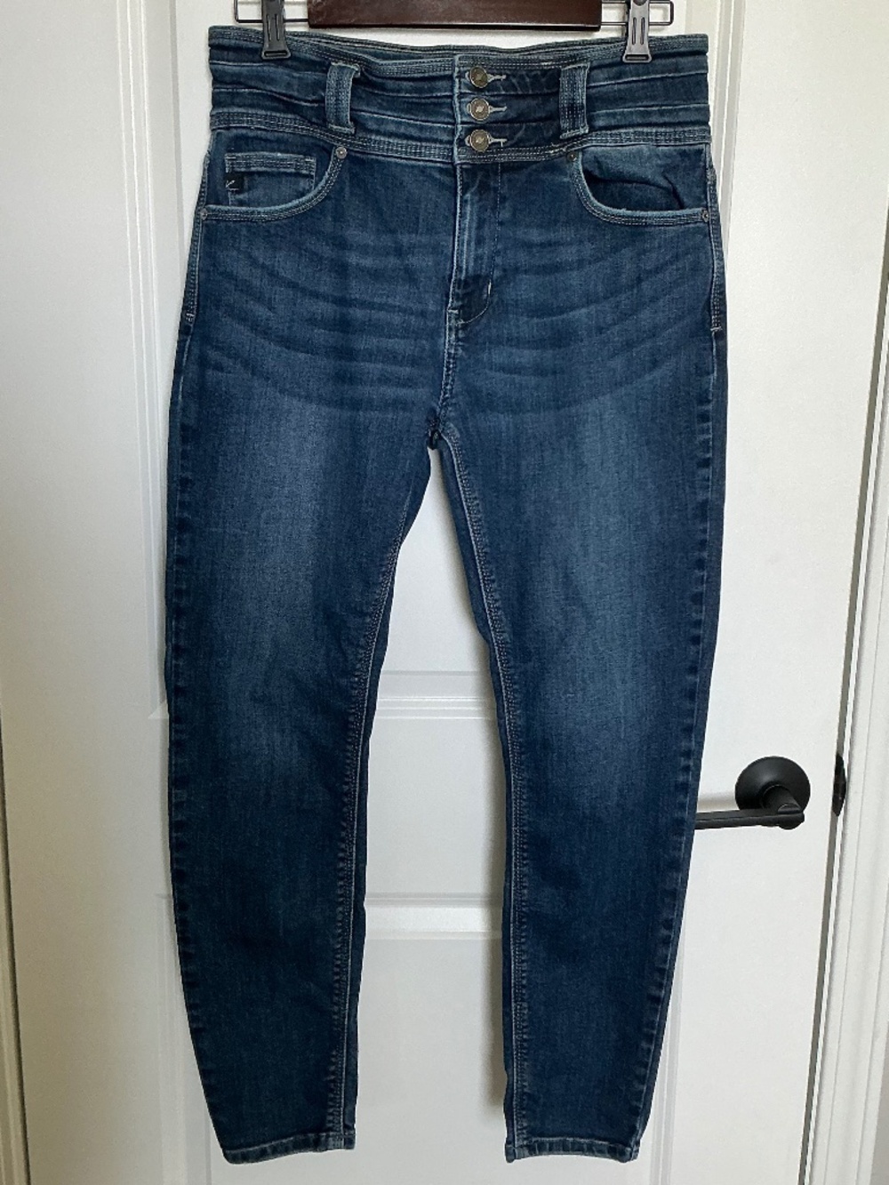 KanCan Stacked Waist Skinny Jean, Size 11/29